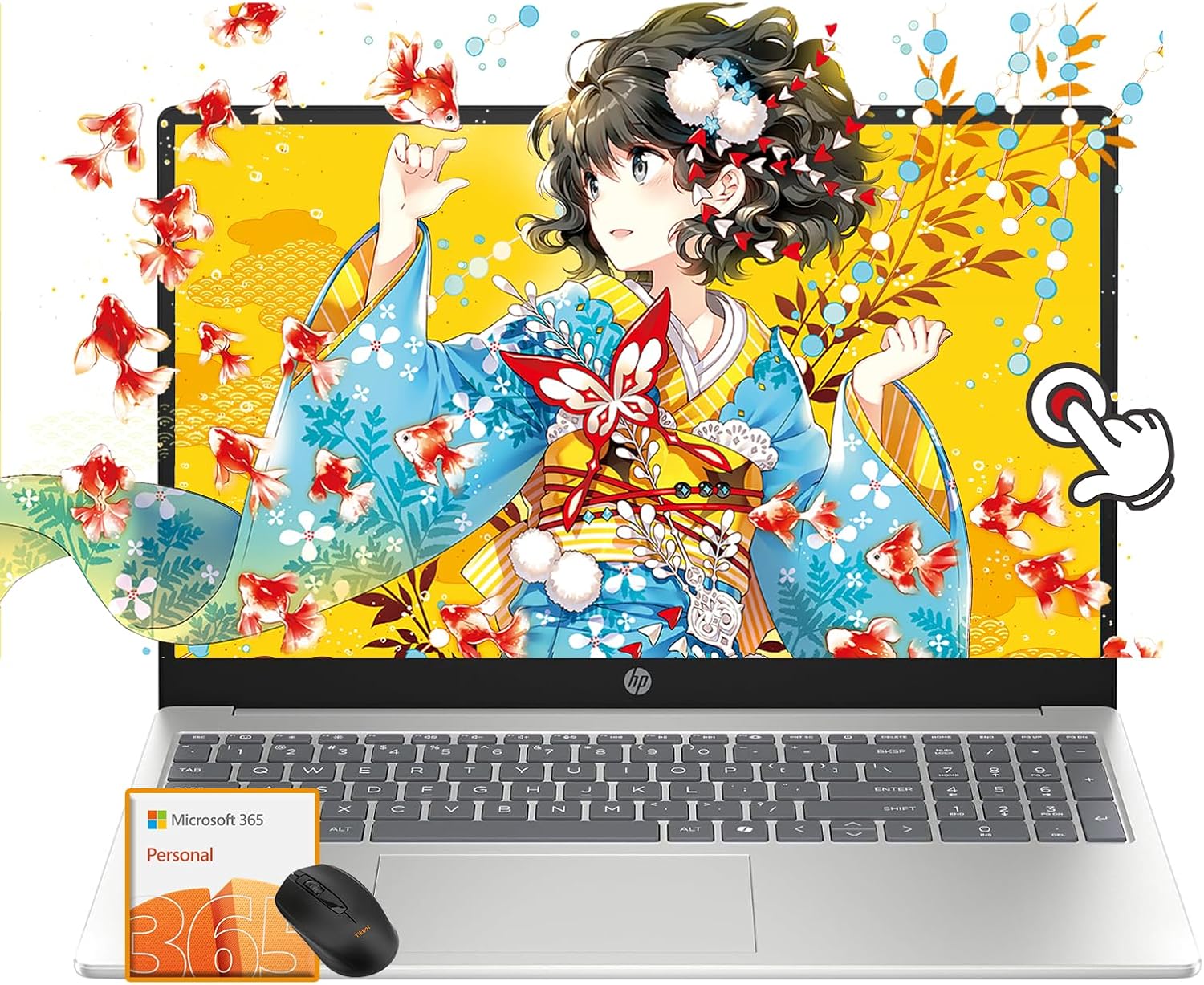 HP Laptop con visualización táctil de 15.6 HP Laptop con visualización táctil de 15.6