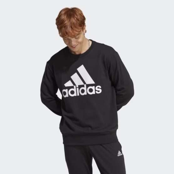 SUDADERA ESSENTIALS LOGO GRANDE TELA FRENCH TERRY Adidas