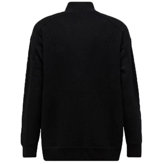 Y-3 MENS HALF ZIP TOP BLACK - Imagen 4