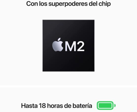 Apple MacBook Air de 13 Pulgadas: Chip M2 de con CPU de 8 núcleos y GPU de 8 núcleos, 256 GB SSD - Imagen 3