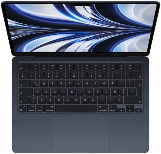 Apple MacBook Air de 13 Pulgadas: Chip M2 de con CPU de 8 núcleos y GPU de 8 núcleos, 256 GB SSD - Imagen 4