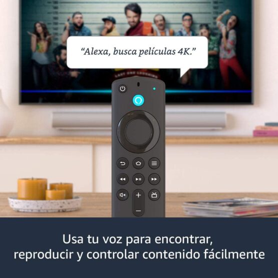 Fire TV Stick 4K con control remoto por voz Alexa (incluye control de TV) y Dolby Vision - Imagen 2