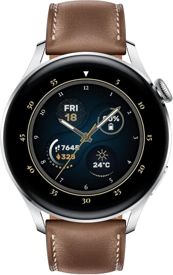 HUAWEI Watch 3 Reloj Inteligente, Pantalla de 1.43'' AMOLED, 46mm, Plata (Reacondicionado) - Imagen 2