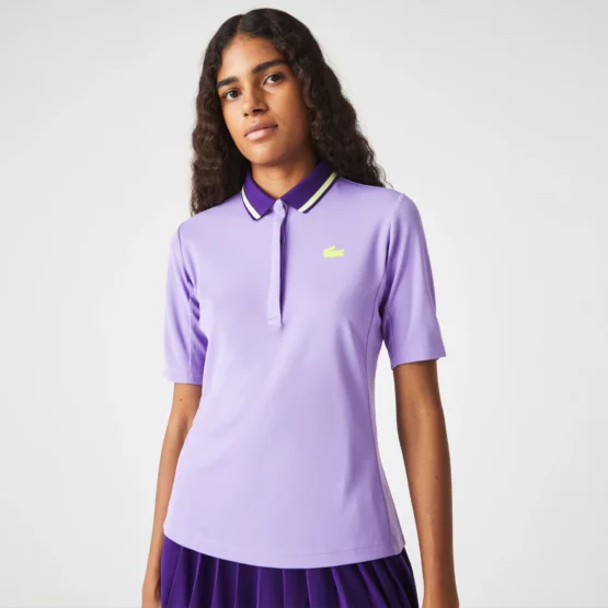 Playera Polo de tenis en Piqué Lacoste SPORT para mujer