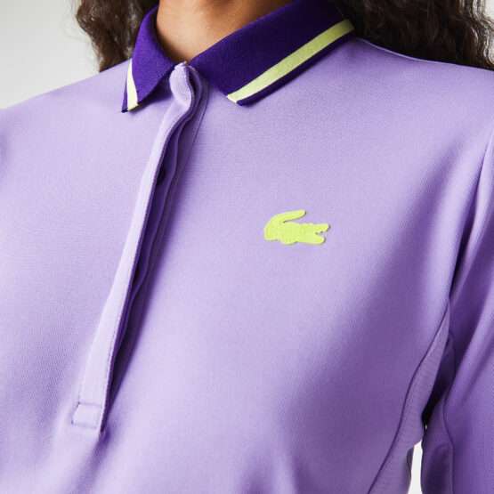 Playera Polo de tenis en Piqué Lacoste SPORT para mujer - Imagen 4