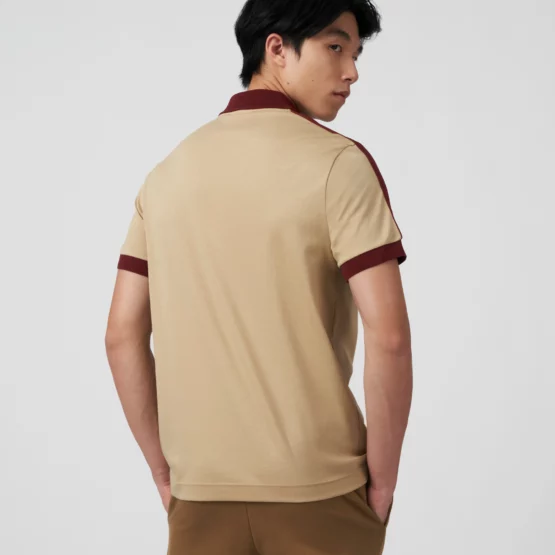 Polo Lacoste Classic Fit con cuello de contraste para hombre - Imagen 4