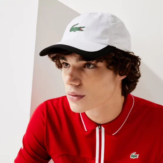 Gorra Lacoste SPORT ligera con borde a contraste para hombre
