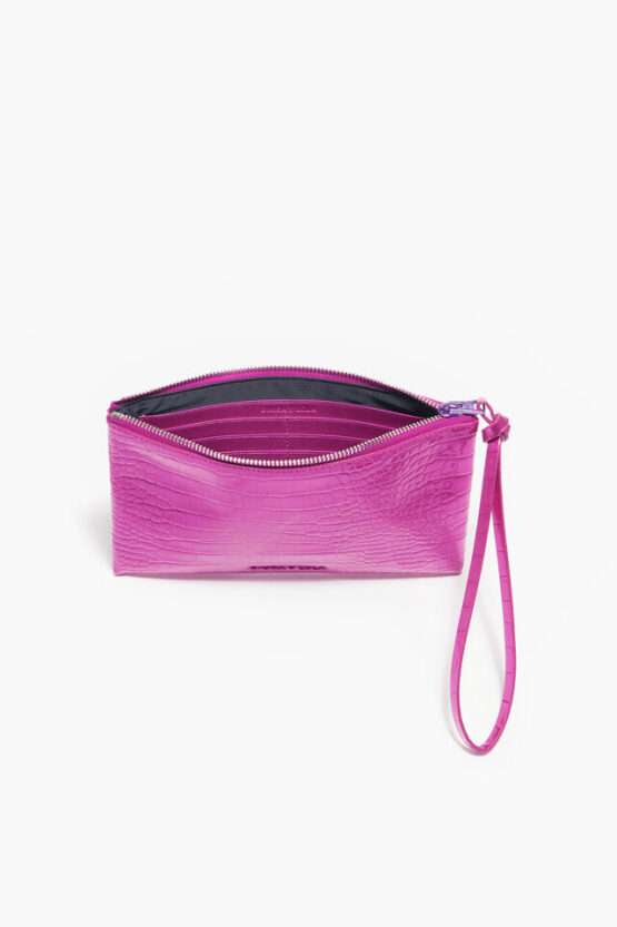 NECESER PLANO COCODRILO FUCSIA - Imagen 3