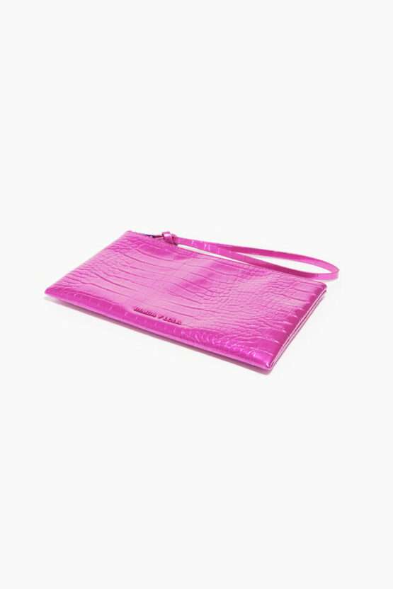 NECESER PLANO COCODRILO FUCSIA - Imagen 2