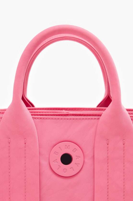 BOLSO TOTE XS NYLON ROSA - Imagen 3