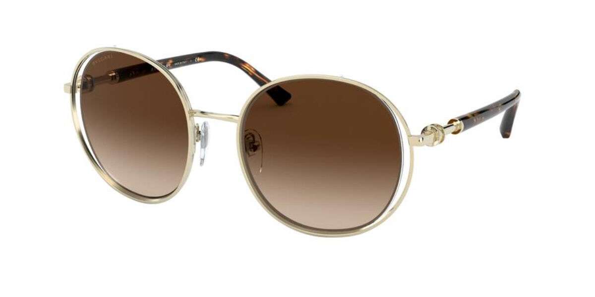 Bvlgari BV6135 278/13 55 Lentes de Sol Para Mujer Silver