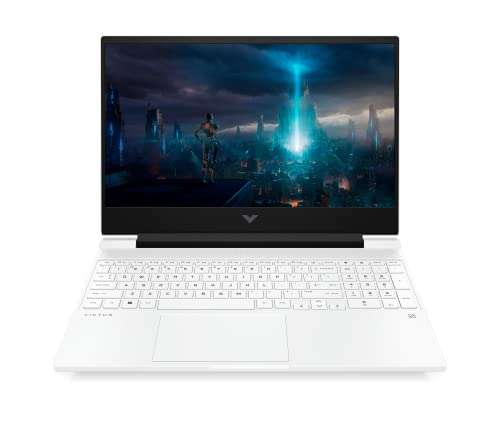 Laptop Gaming VICTUS 15-fb0106la, 15.6", Windows 11 Home, AMD Ryzen™ 5, 8GB RAM, 256GB SSD, NVIDIA® GeForce® GTX 1650, FHD, Blanco cerámica