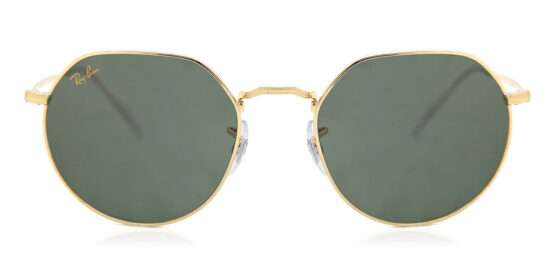 Ray-Ban RB3565 Jack 919631 53 Lentes de Sol Para Hombre Dorados