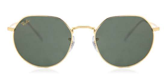 Ray-Ban RB3565 Jack 919631 53 Lentes de Sol Para Hombre Dorados