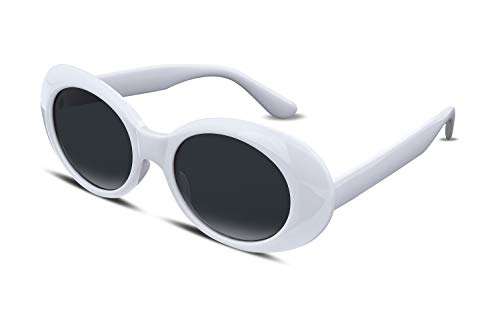 FEISEDY Clout Goggles Gafas De Sol Mujer Hombre 60s Lentes De Sol Marco Grueso Retro Ovaladas Kurt Cobain Sunglasses B2253