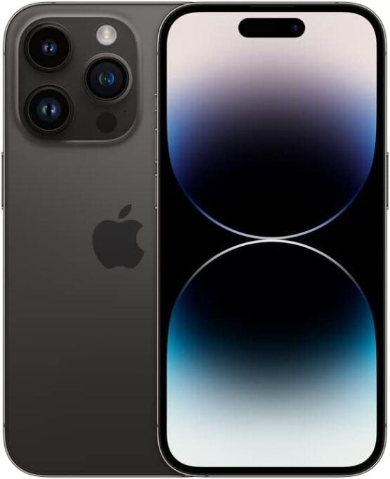 Apple iPhone 14 Pro 256 GB, Space Black - Unlocked (Renewed Premium)