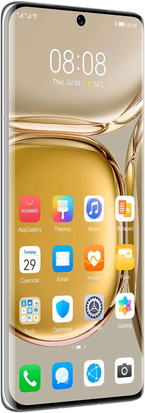 HUAWEI P50 Pro - Celular de 6.6" OLED, 8 GB RAM + 256 GB ROM, Dorado Watch GT 3 46mm - Imagen 4