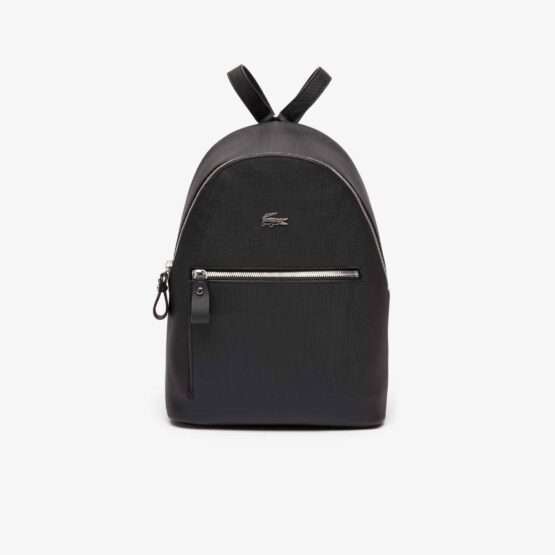 Mochila Lacoste Daily Classic en piqué de canvas recubierta - Imagen 2