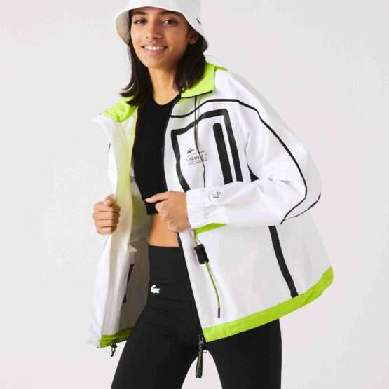 Rompevientos Lacoste 2 en 1 de Nylon para Mujer - Imagen 2