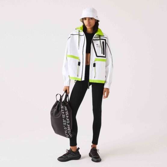 Rompevientos Lacoste 2 en 1 de Nylon para Mujer