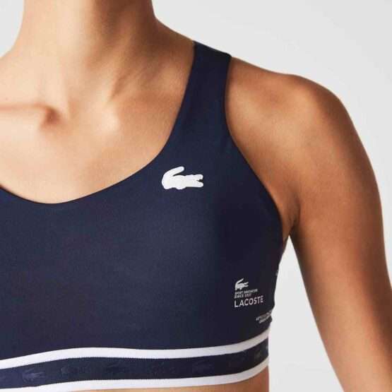 Sujetador deportivo para mujer Lacoste SPORT tirantes cruzados - Imagen 3