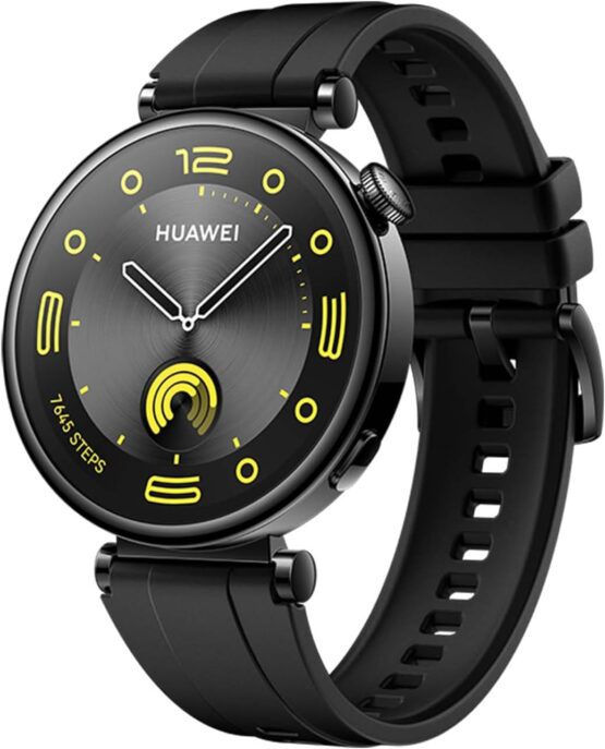 HUAWEI Watch GT4 (GPS) Smartwatch 41mm, Negro Mate, hasta 7 Días de BaterÍa. Ayuda al Cuidado de la Salud, Oxígenacion de la Sangre, Resistente al Agua(Garantía en México)