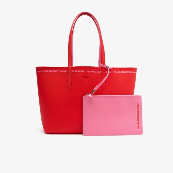 Bolso tote de mujer Lacoste Anna reversible con bolsillo - Imagen 2