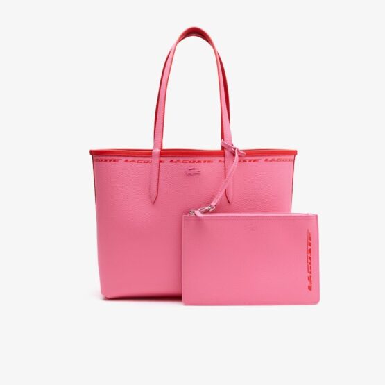 Bolso tote de mujer Lacoste Anna reversible con bolsillo - Imagen 3