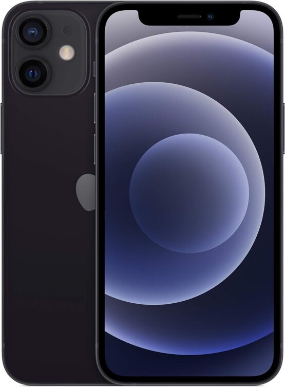 Apple iPhone 12 Mini, 64GB, Negro (Reacondicionado)
