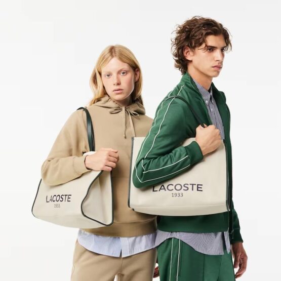 BOLS TOTE DE TELA Lacoste - Imagen 2