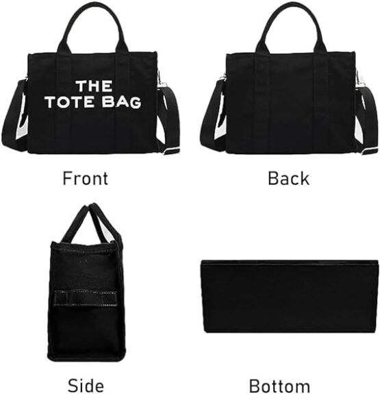Bolsos de lona tote NEWKIBOU - Imagen 2