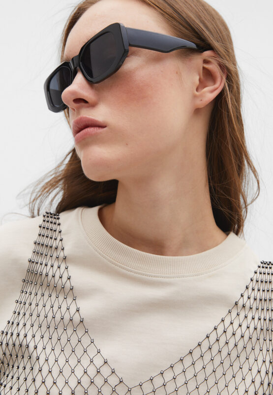 GAFAS RECTANGULARES PASTA - Imagen 4