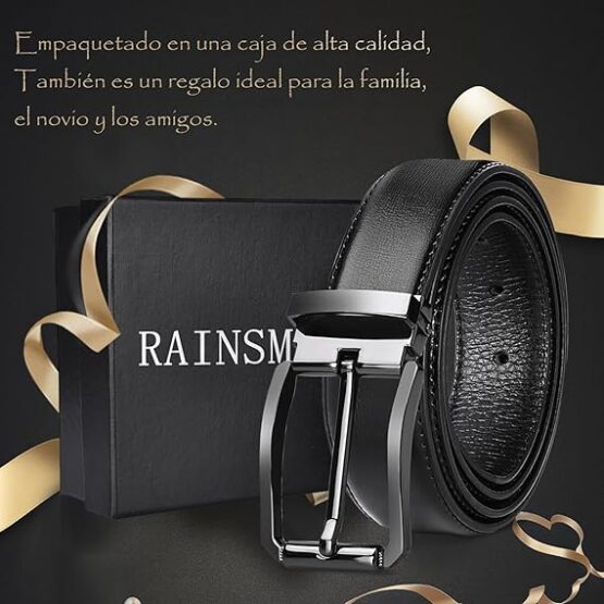 Cinturón de Hombre RAINSMORE de Cuero - Imagen 2