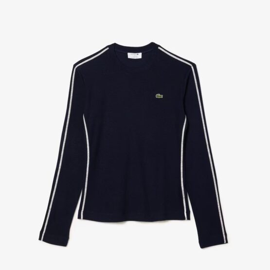 PLAYERA LACOSTE DE MANGA LARGA DE ELABORACIÓN FRANCESA