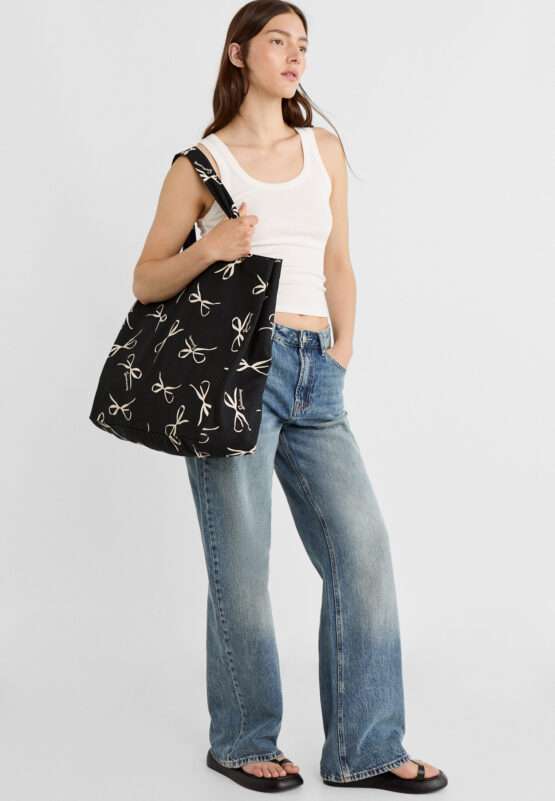 BOLSO TEJIDO LAZOS - Imagen 2