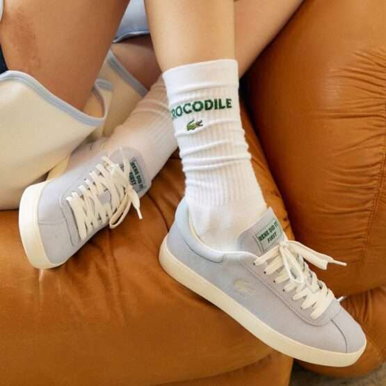 SNEAKERS LACOSTE DE PIEL TONAL DE BASES - Imagen 2