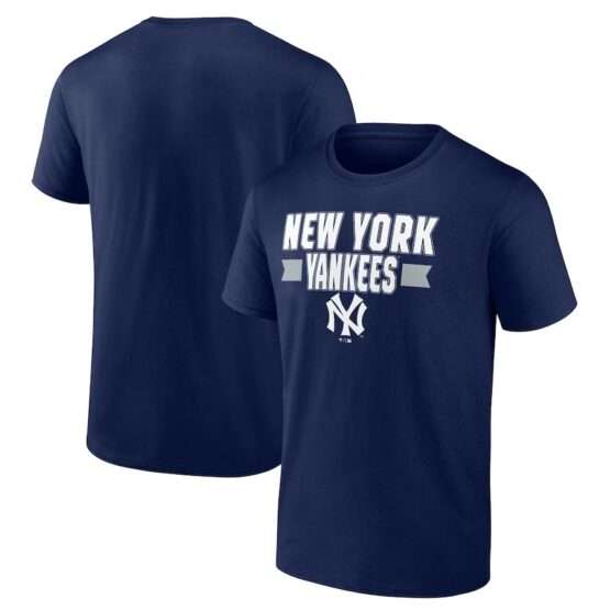 Men's New York Yankees Fanatics Branded Navy Close Victory T-Shirt