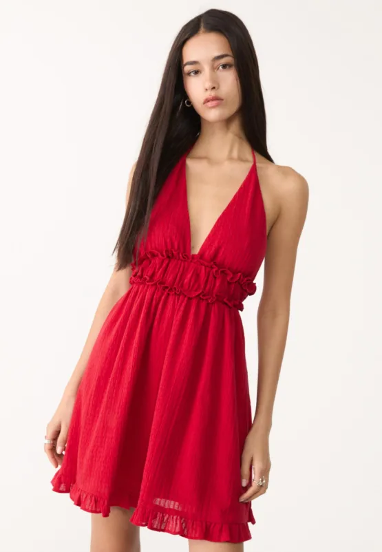 VESTIDO CORTO ESPALDA DESCUBIERTA - Imagen 2