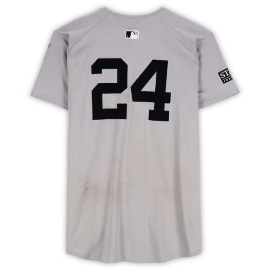 Alex Verdugo New York Yankees Fanatics Authentic Game-Used #24 - Imagen 3