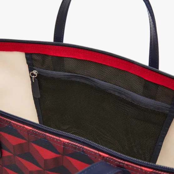 BOLSO LACOSTE XXL L.12.12 DE PIQUÉ - Imagen 4