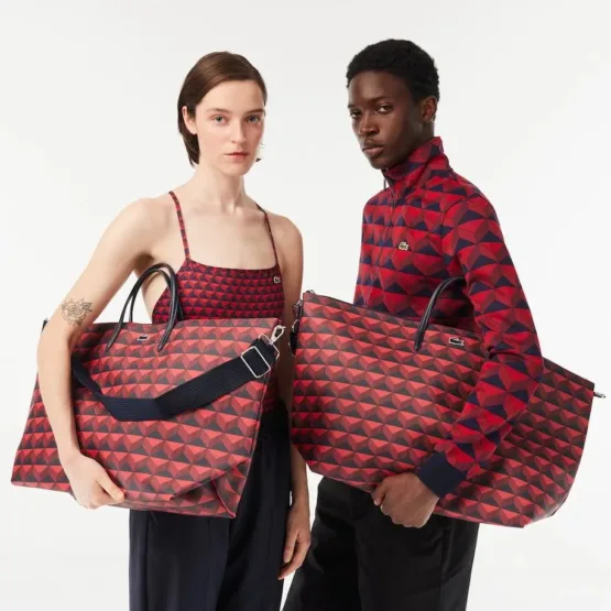 BOLSO LACOSTE XXL L.12.12 DE PIQUÉ - Imagen 2
