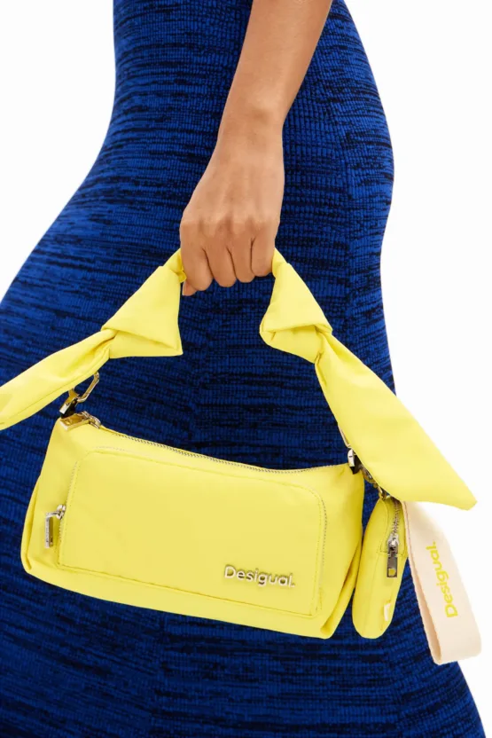 S plain knots crossbody bag - Imagen 3