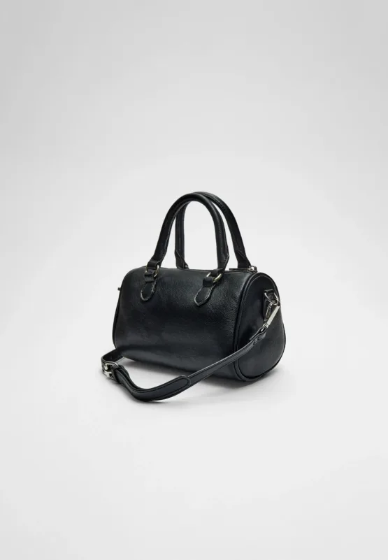 Bolso bowling tachas metálicas Stradivarius - Imagen 3