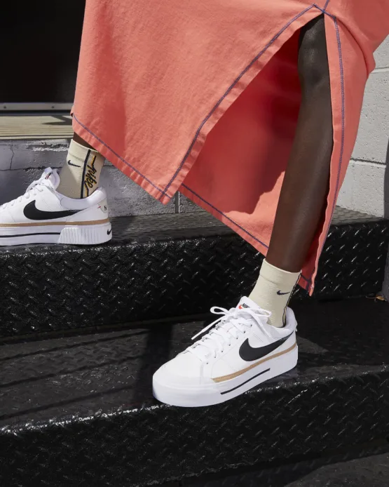 Nike Court Legacy Lift Calzado color blanco - Imagen 2