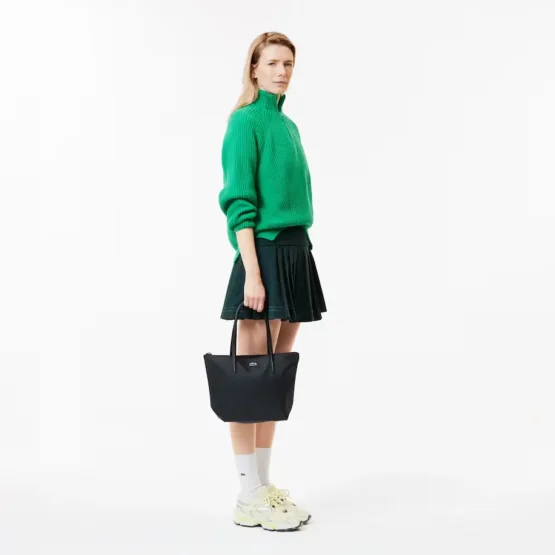 Bolso Tote pequeño L.12.12 Concept con cierre exterior para mujer - Imagen 2
