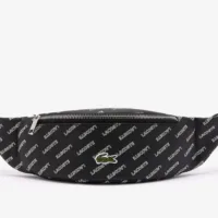 Cangurera de Lona Estampada LCST Unisex Lacoste