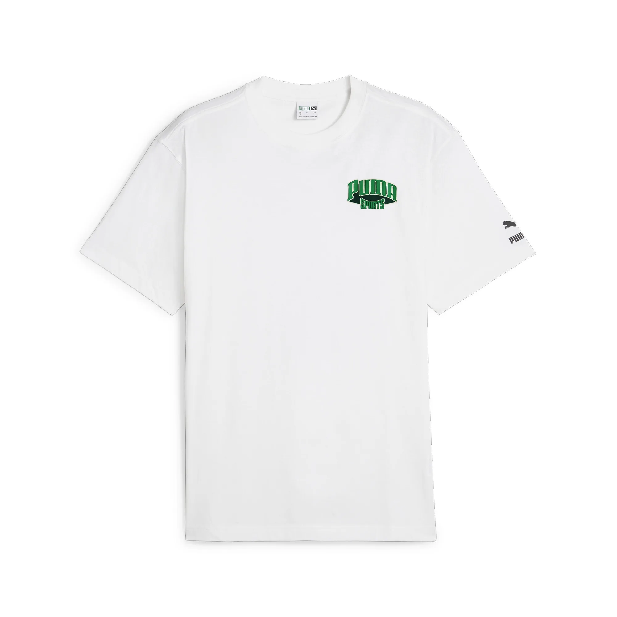 Playera estampada para hombre PUMA TEAM en Talla XL en Blanco