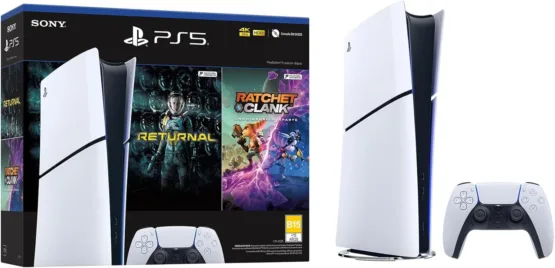PlayStation 5 Modelo Slim Pack con 2 Juegos - Imagen 2