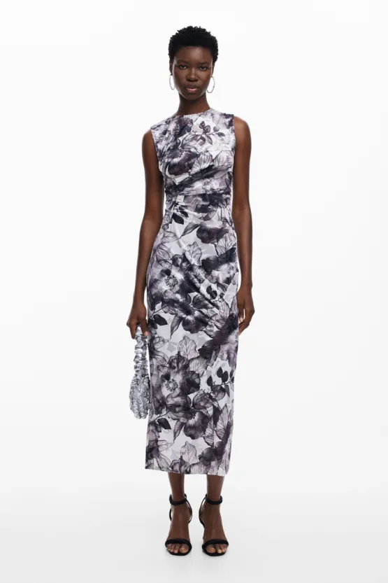 Floral midi dress