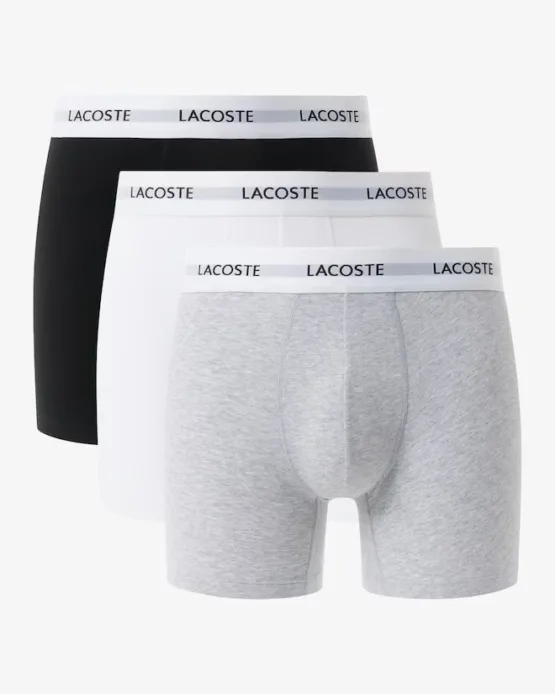 Pack de 3 calzoncillos bóxer de algodón elástico para hombre - Imagen 2